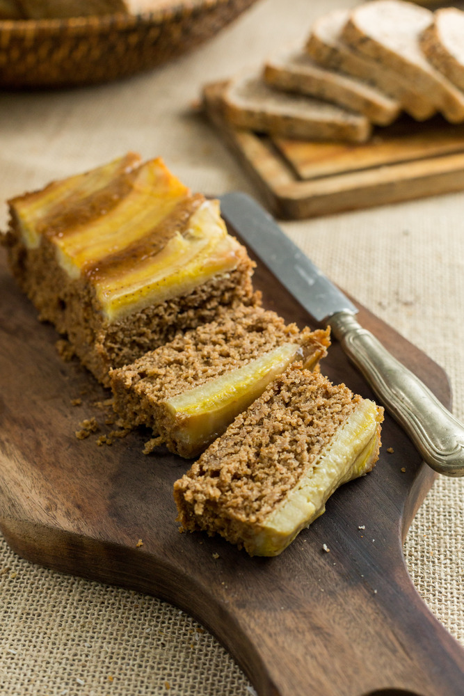 BOLO CAKE DE BANANA