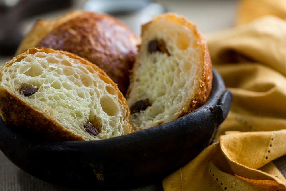 PÃO FOLHADO DE CHOCOLATE