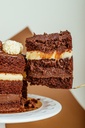 Naked Cake Brigadeiro Preto &amp; Branco