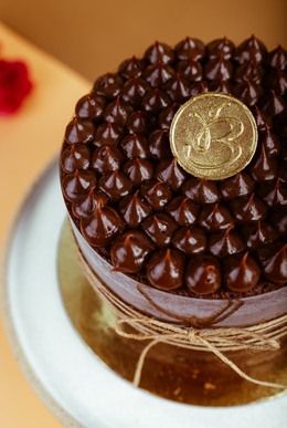 Naked Cake de Brigadeiro