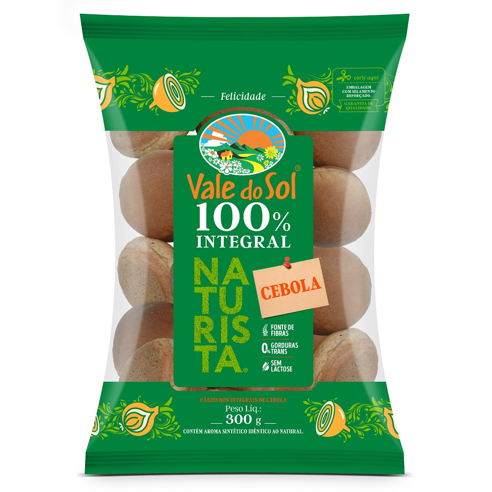 BISNAGUINHA VALE DO SOL INTEGRAL CEBOLA 300G