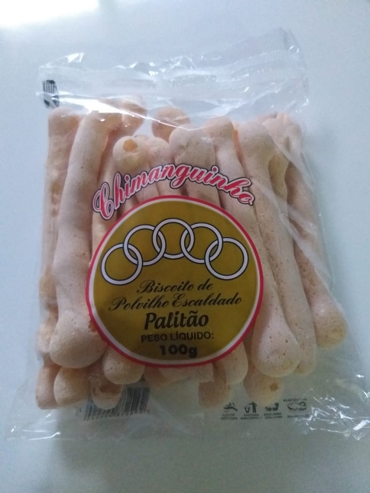 BISCOITO CHIMANGUINHO PALITÃO ESCALDADO 100G