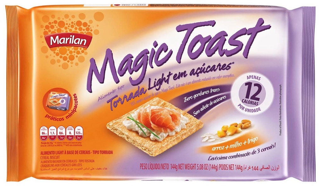 TORRADA MARILAN MAGIC TOAST LIGHT 144G