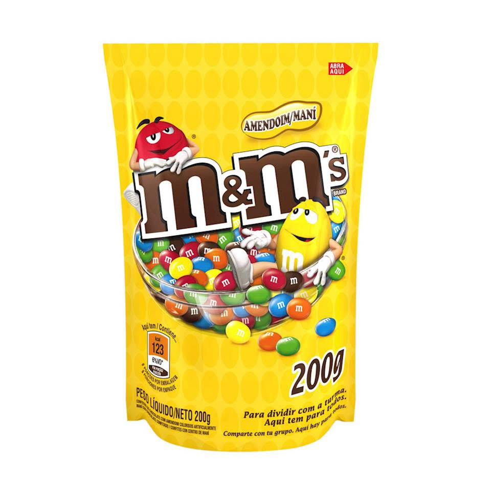 CHOCOLATE M&amp;M AMENDOIM 200G