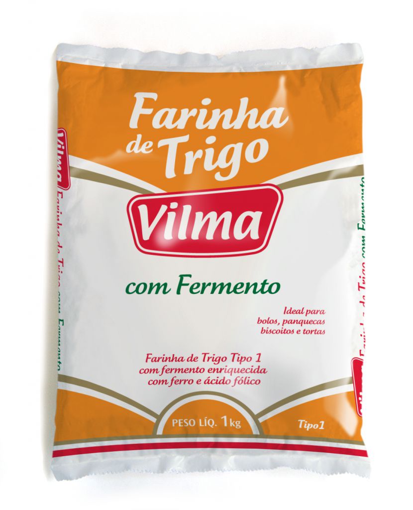 FARINHA DE TRIGO COM FERMENTO VILMA
