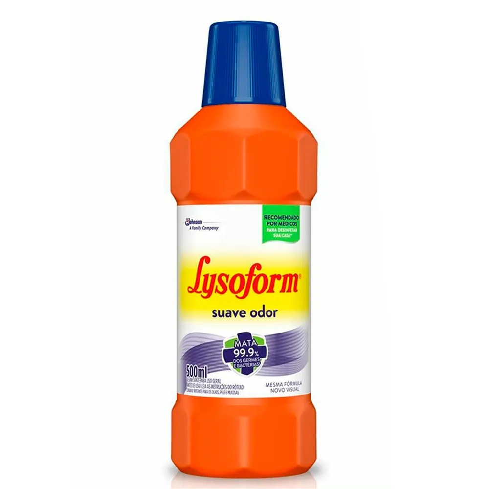 DESINFETANTE LYSOFORM SUAVE ODOR 500ML