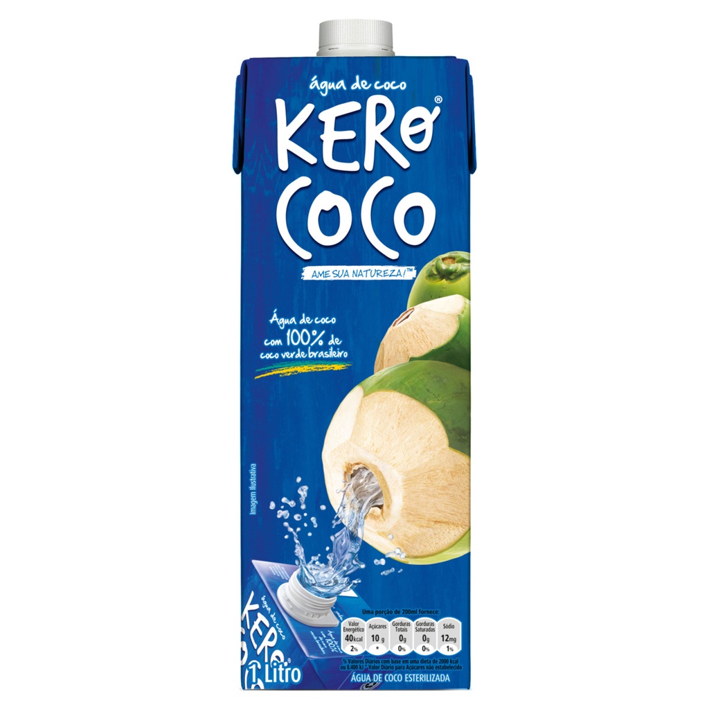 ÁGUA DE COCO KERO COCO 1L