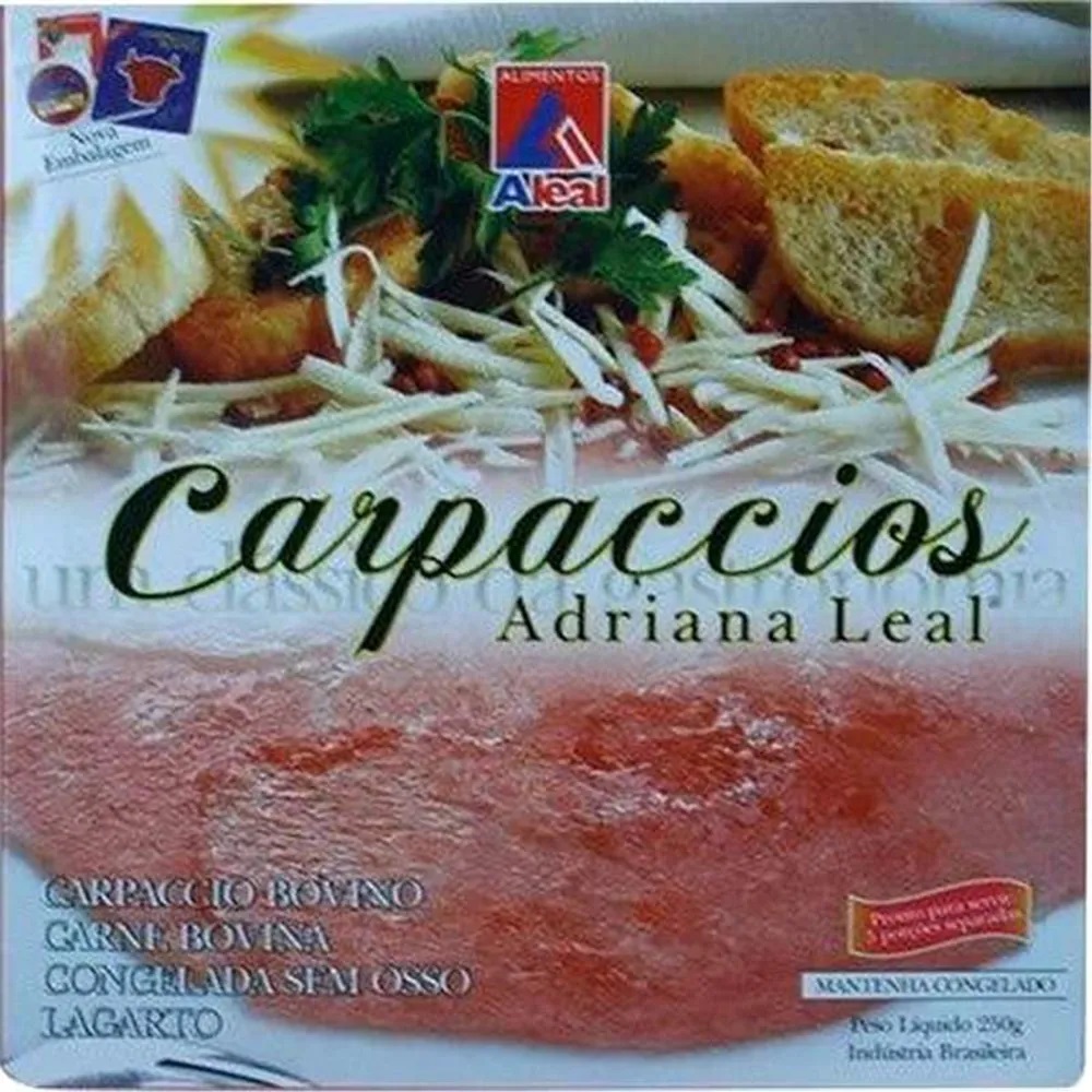 CARPACCIO BOVINO ADRIANA LEAL 20CM