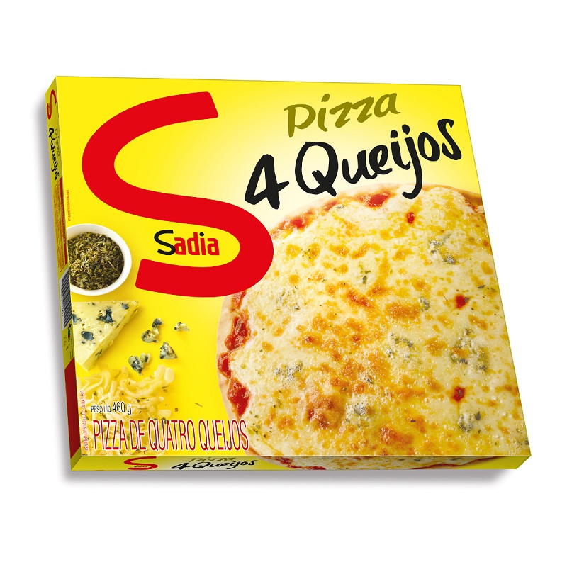 PIZZA SADIA 4 QUEIJOS 460G