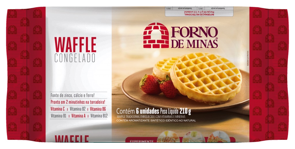 WAFFLE FORNO DE MINAS TRAD 210G