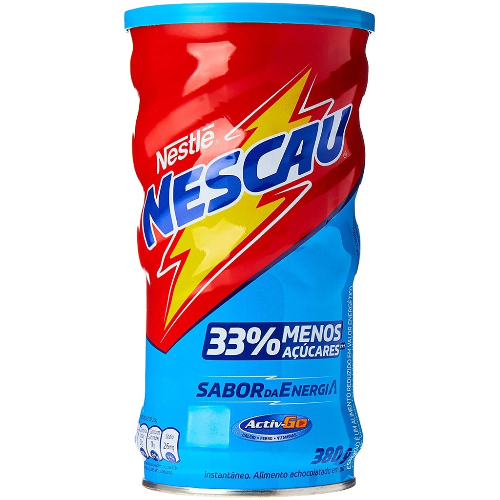 ACHOCOLATADO EM PÓ NESCAU ACTIGEN-E 3.0 380G