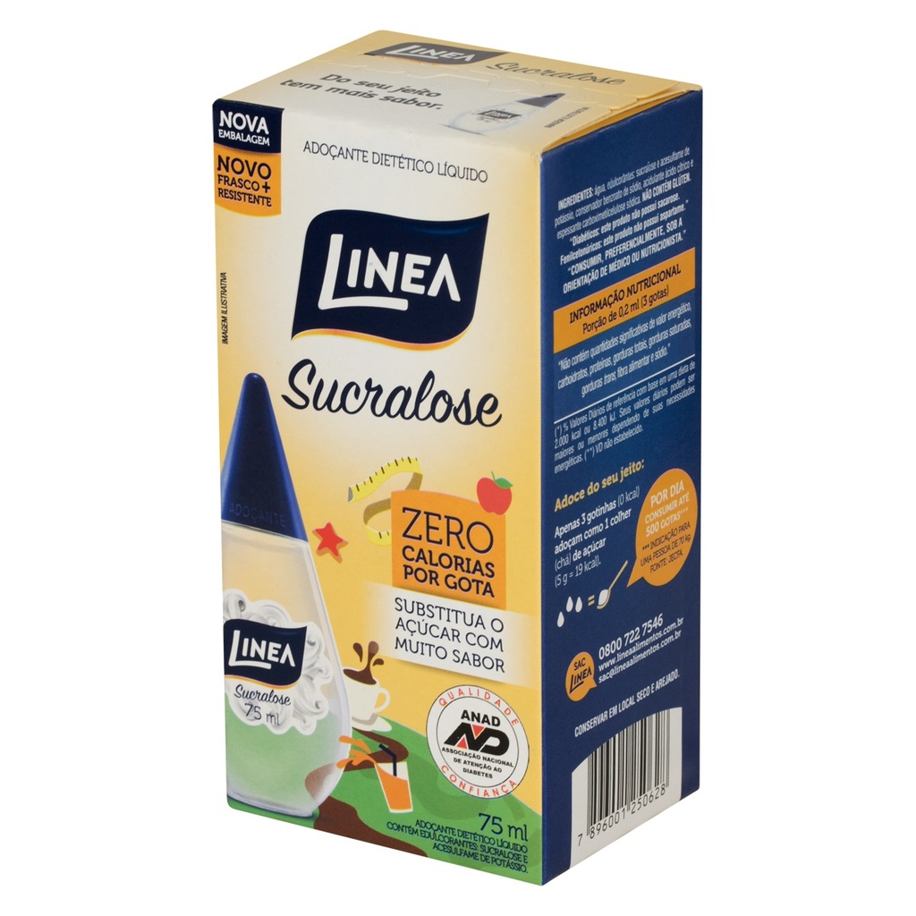 ADOÇANTE LINEA 75ML