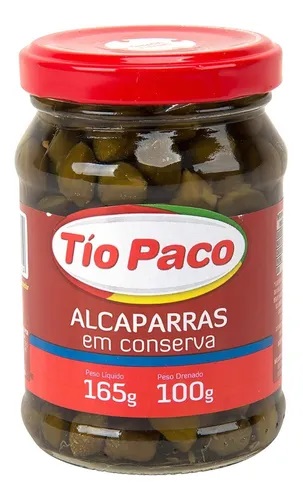 ALCAPARRAS EM CONSERVA TIO PACO 100G