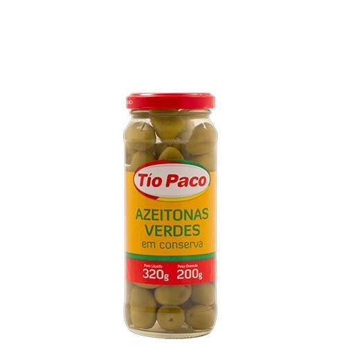 AZEITONA VERDE TIO PACO 200G