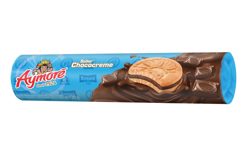 BISCOITO AYMORÉ RECHEADO CHOCOCREME 120G