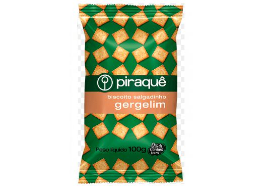 BISCOITO PIRAQUE GERGELIM 100G