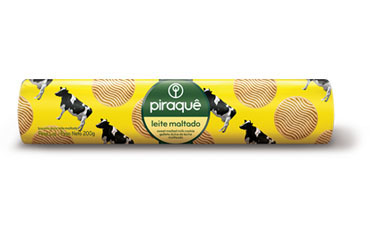 BISCOITO PIRAQUE LEITE MALTADO 200G