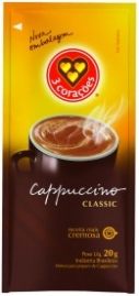 CAPPUCCINO 3 CORAÇÕES CLASSIC 20G