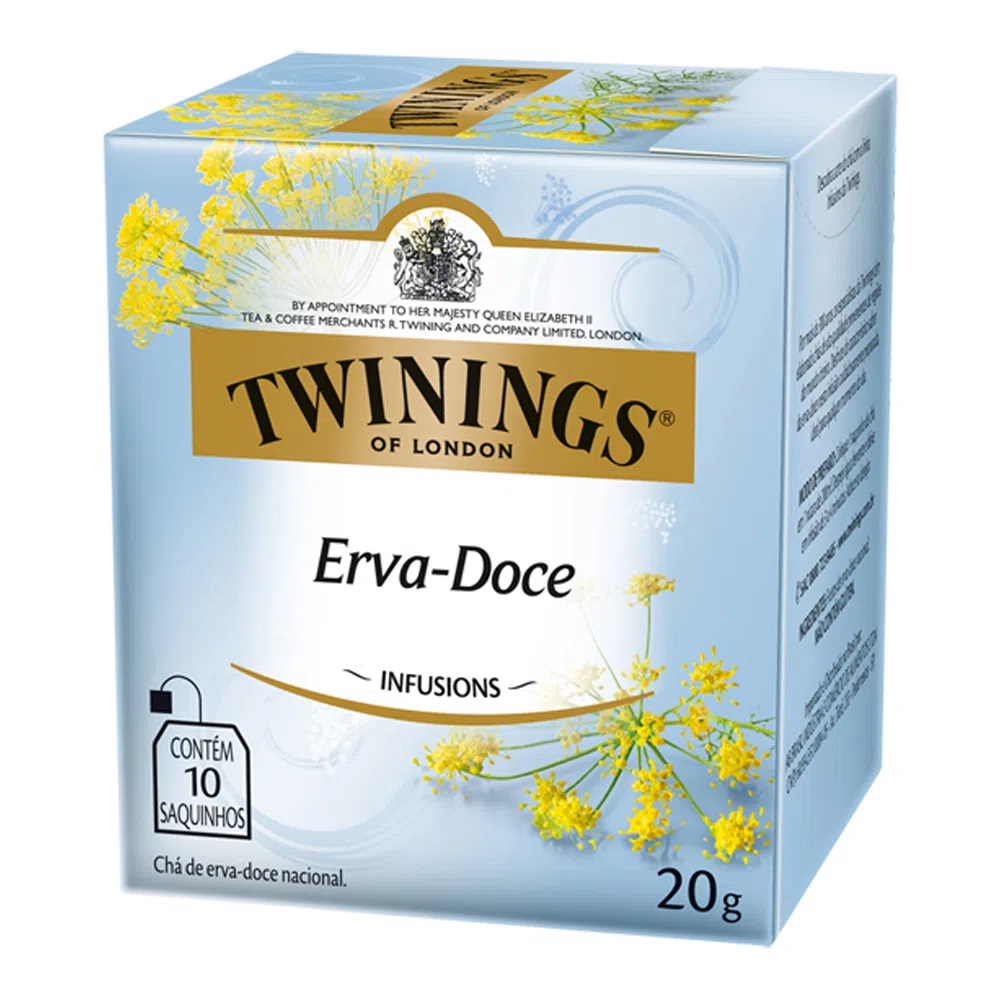 CHÁ INGLÊS TWININGS ERVA DOCE 20G