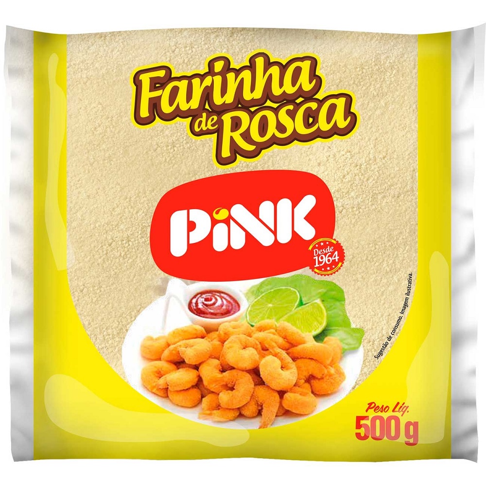 FARINHA DE ROSCA PINK 500G