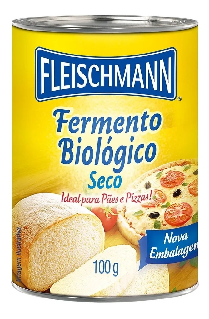 FERMENTO EM PÓ FLEISCHMANN 100G