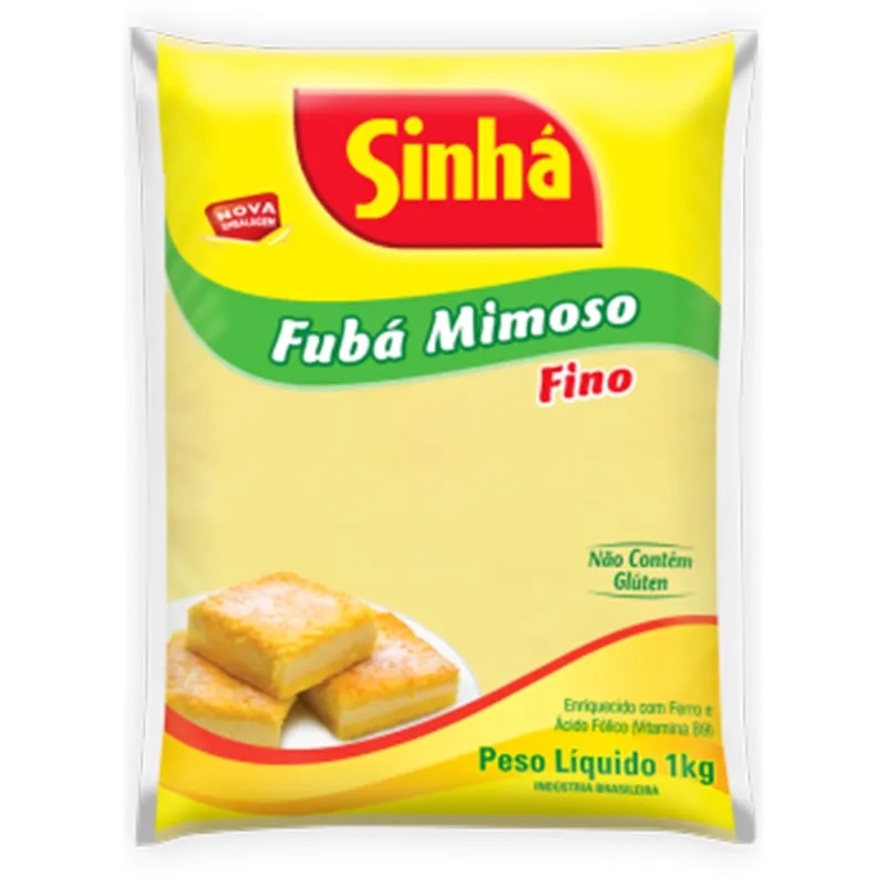 FUBÁ FINO SINHÁ 1KG