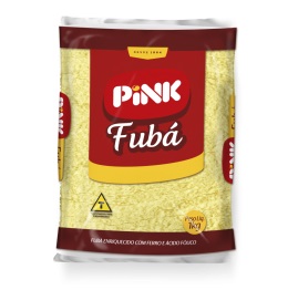 FUBÁ PINK 1KG