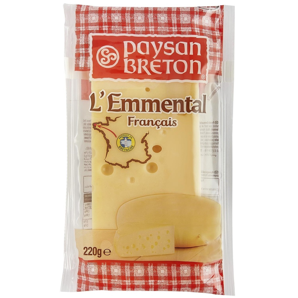 QUEIJO EMMENTAL PAYSAN BRETON 220g