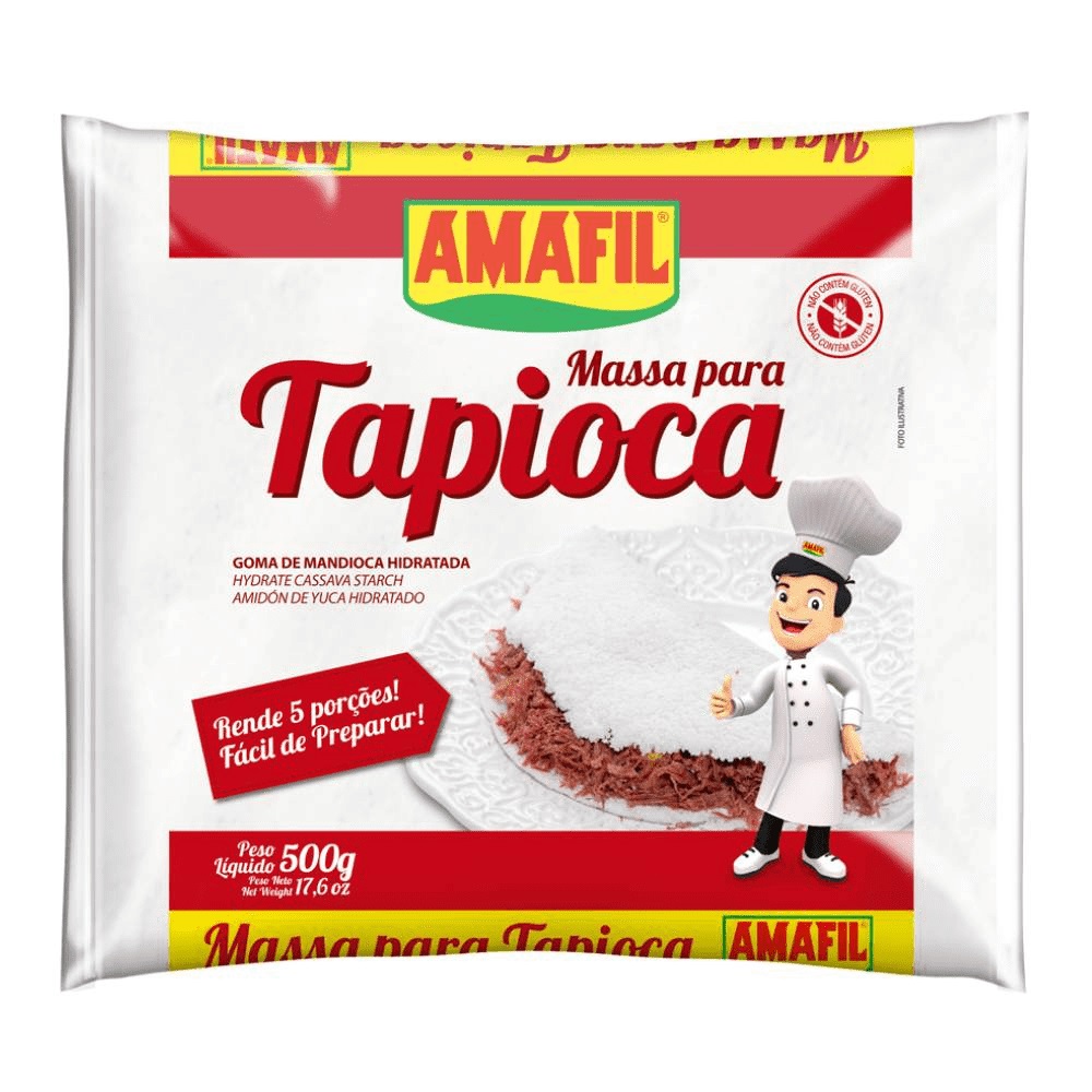 MASSA PARA TAPIOCA AMAFIL 500G