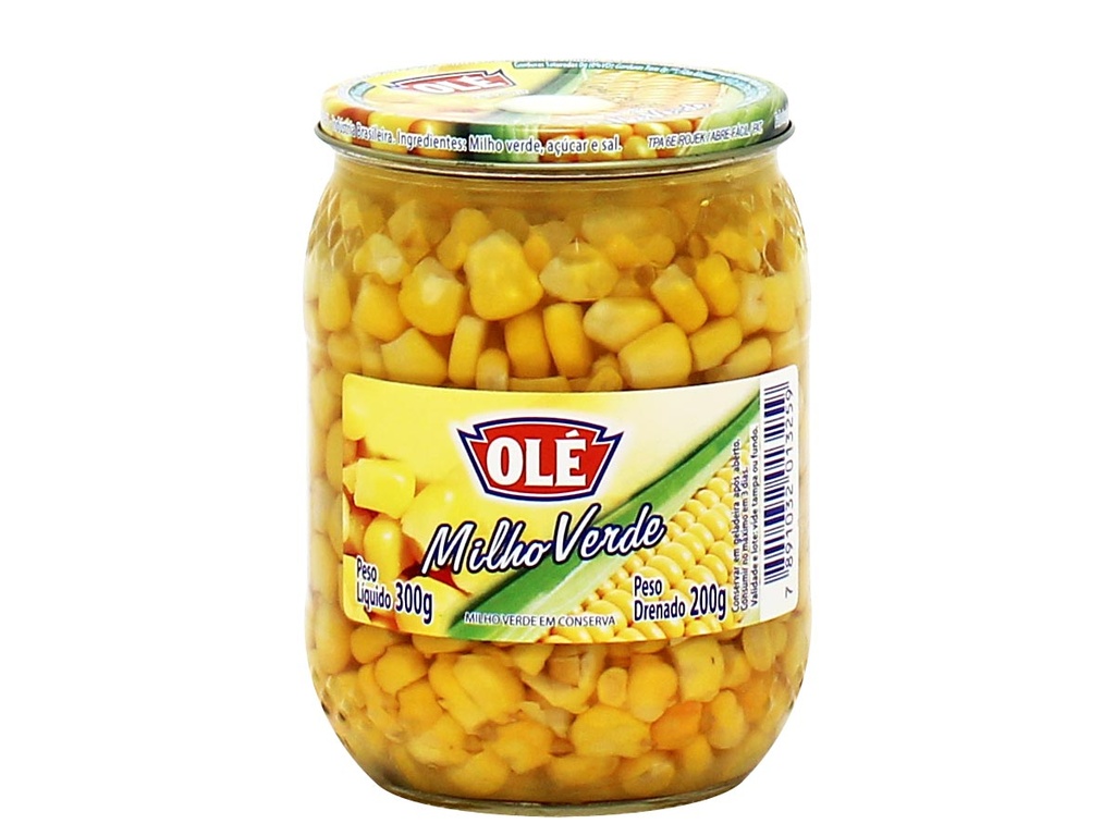 MILHO VERDE OLÉ VIDRO 200G