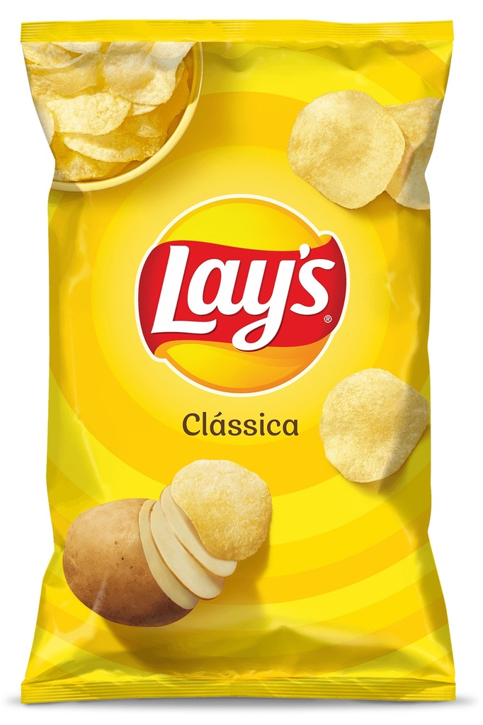 SALGADINHO ELMA CHIPS BATATA LAYS CLÁSSICA 86G