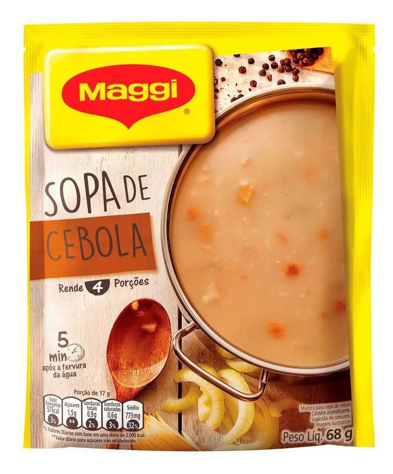 SOPA MAGGI CEBOLA 68G