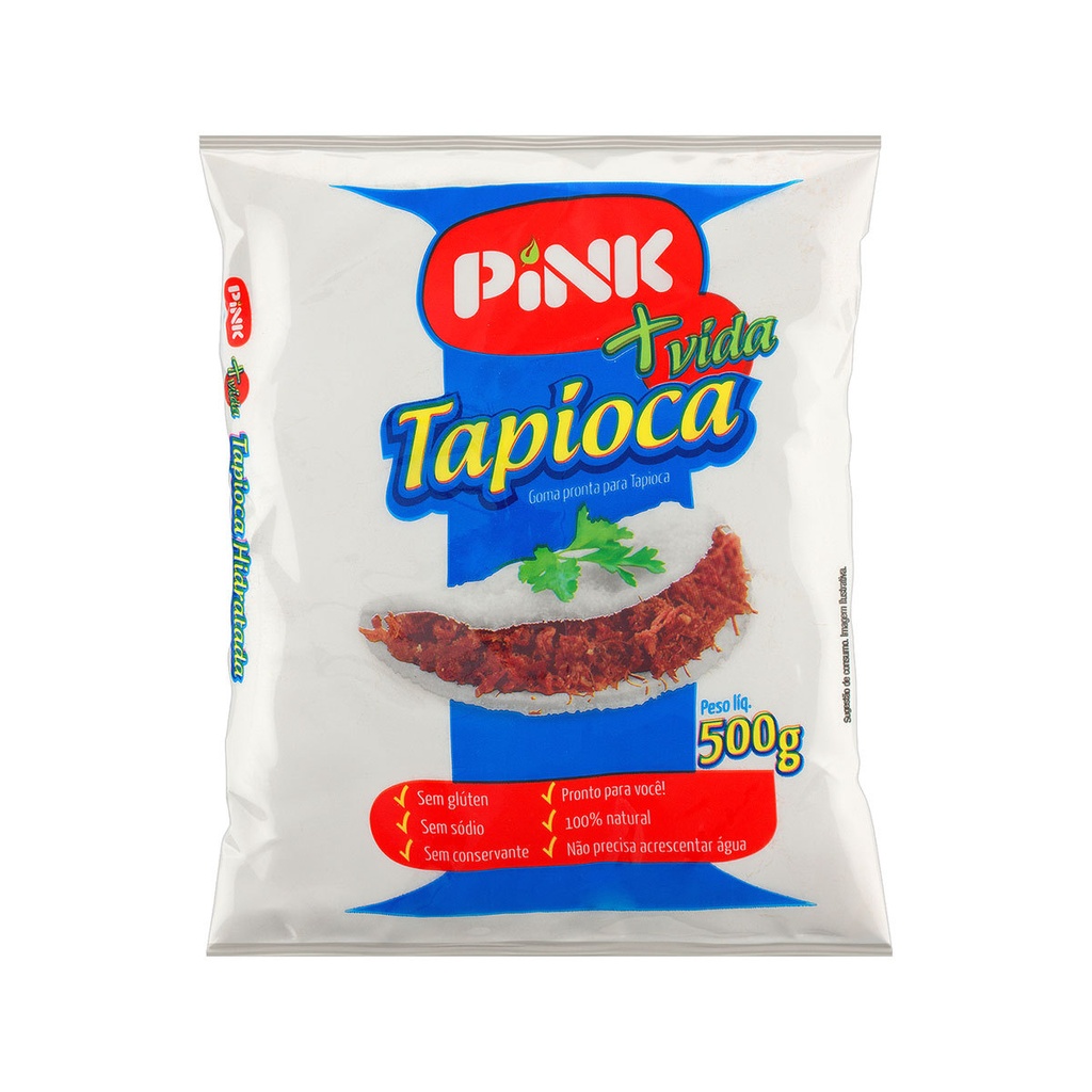 TAPIOCA MAIS VIDA PINK 500G