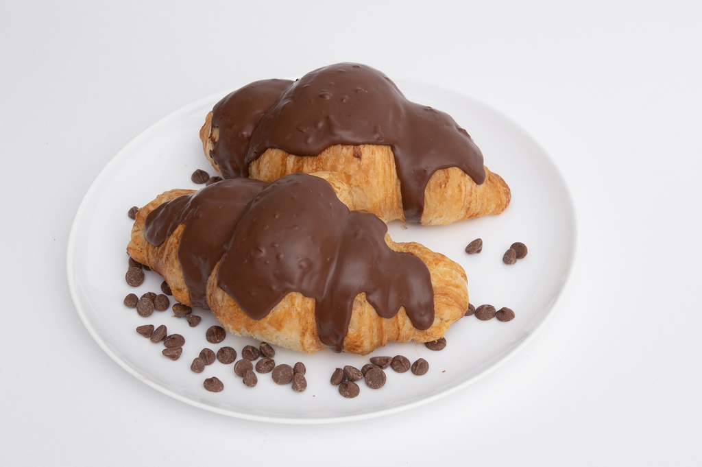 CROISSANT COM COBERTURA DE CHOCOLATE