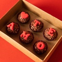 Caixa de Brigadeiros &quot;Te Amo&quot; (6 und)