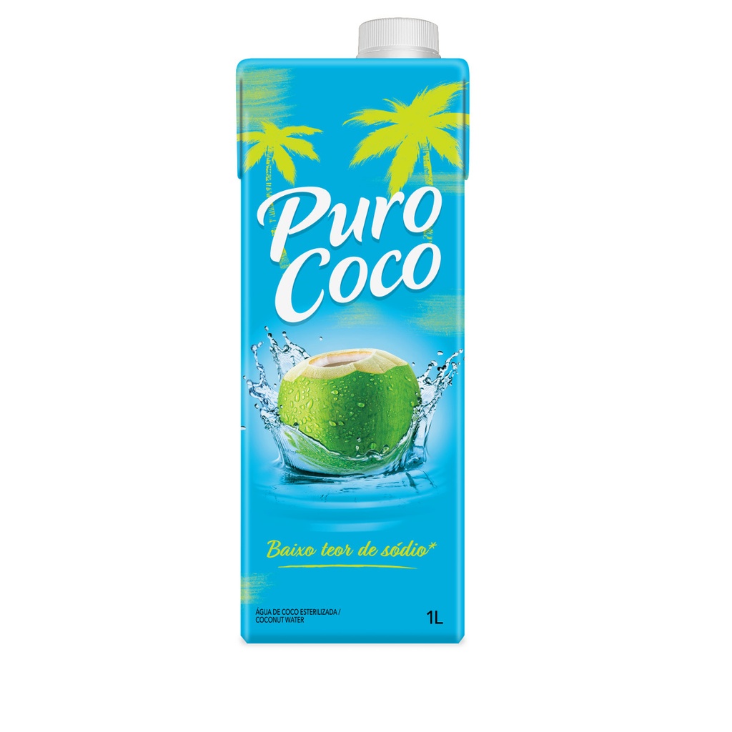 ÁGUA DE COCO PURO COCO 1L