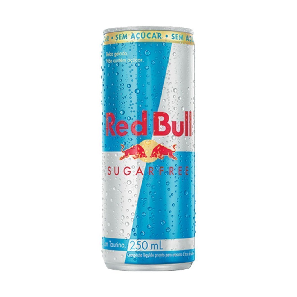 ENERGÉTICO RED BULL SUGAR FREE 250ML