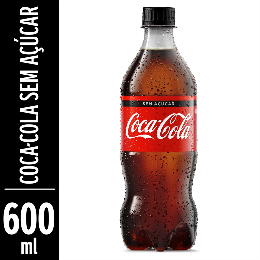 COCA COLA ZERO 600ML