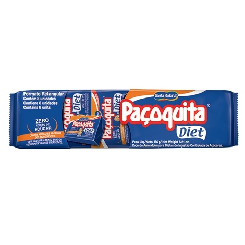 PAÇOQUITA DIET SANTA HELENA 176G