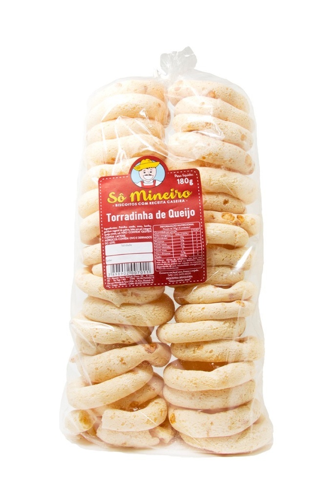 BISCOITO SÓ MINEIRO TORRADINHA QUEIJO