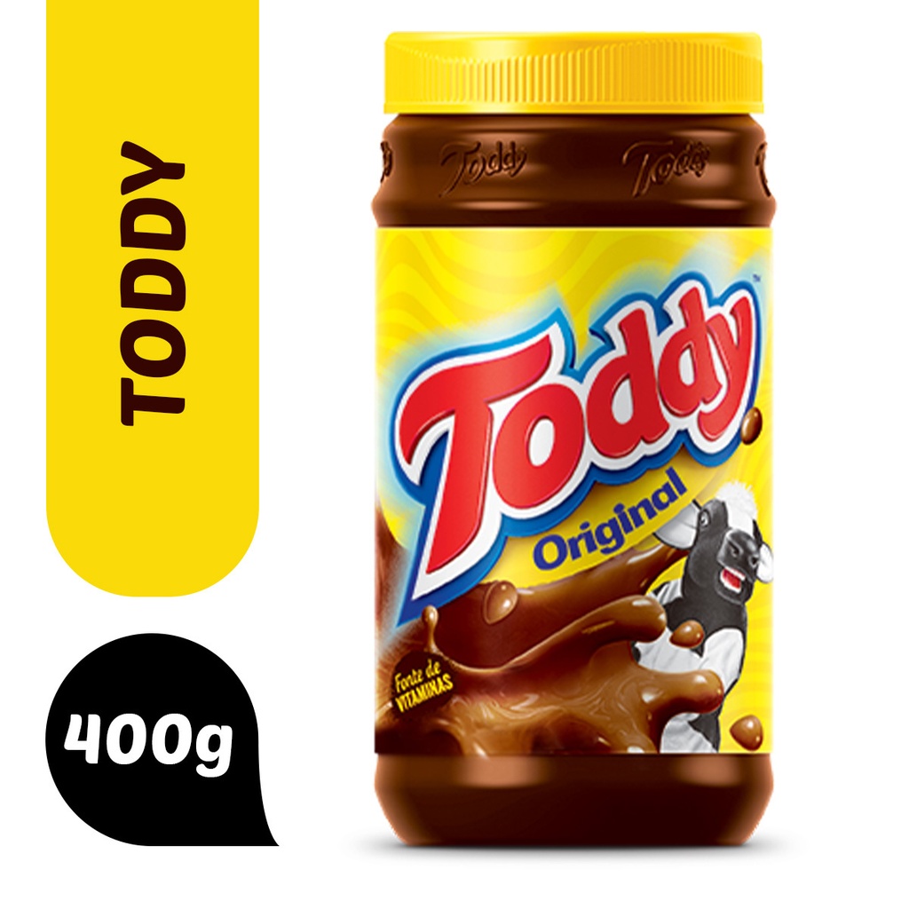 ACHOCOLATADO EM PÓ TODDY REFORÇADO 400G