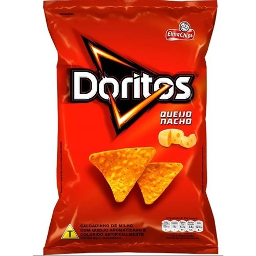 DORITOS QUEIJO NACHO CHIPS 140G