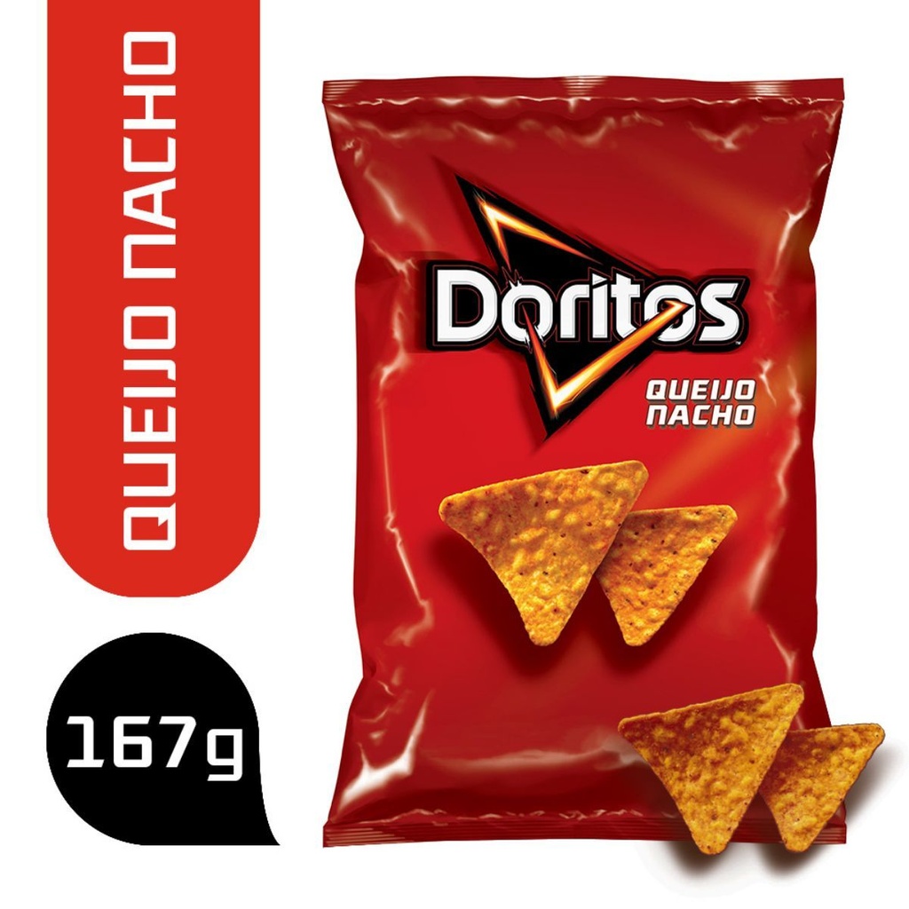 DORITOS QUEIJO NACHO CHIPS 167G