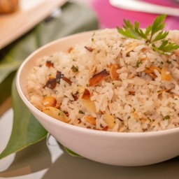 Arroz Branco com Amêndoas